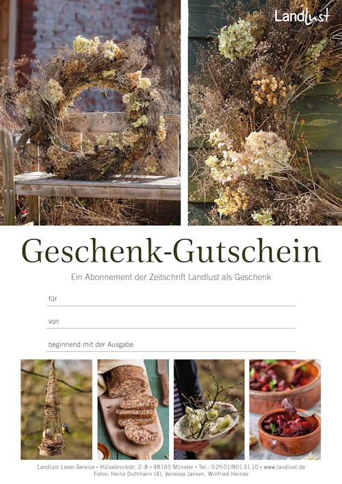 Geschenkgutschein