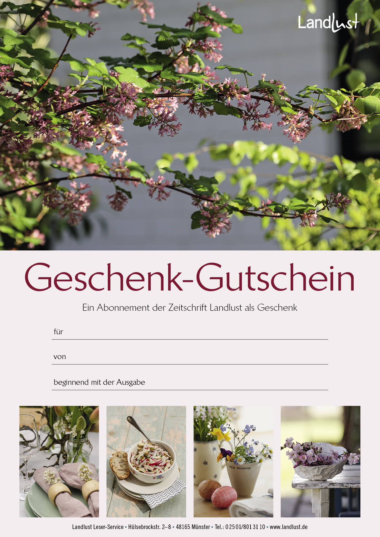 Verlängerung Landlust