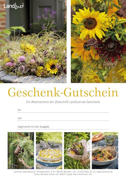 Geschenkgutschein