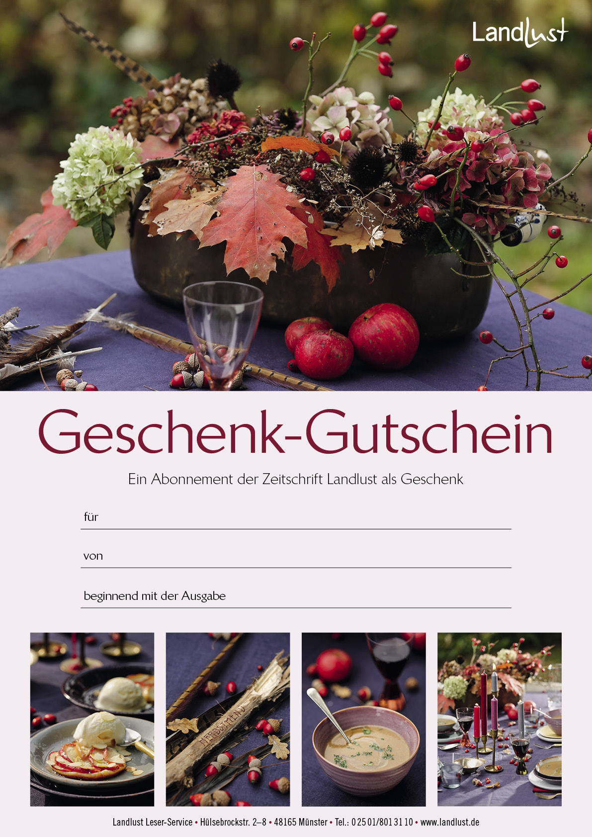 Verlängerung Landlust
